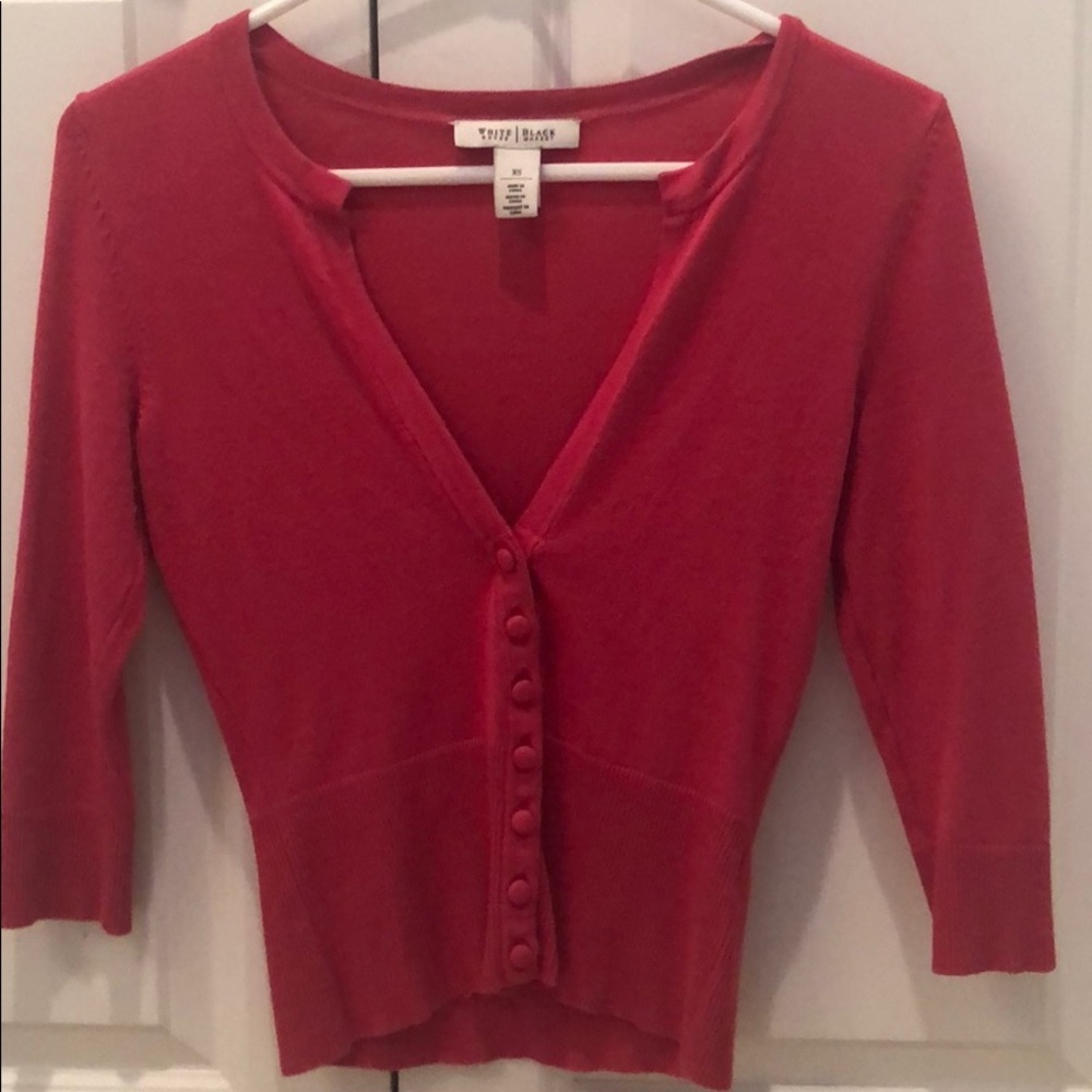 White House Black market Carnigan light sweater